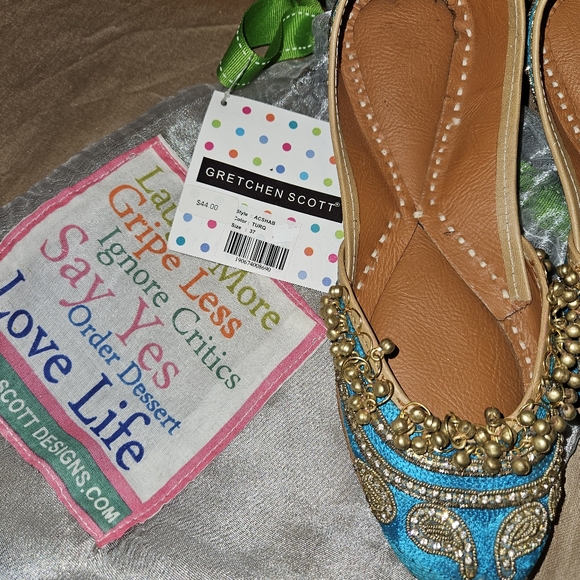 Gretchen Scott Jingle Jangle Shoes Women's 37, or 6.5. Good for costumes - Picture 10 of 11